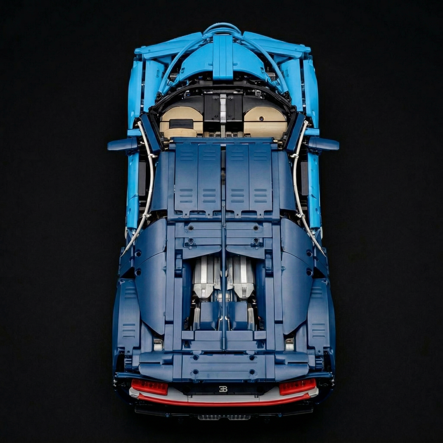 Bugatti Chiron (3599 pe&ccedil;as)