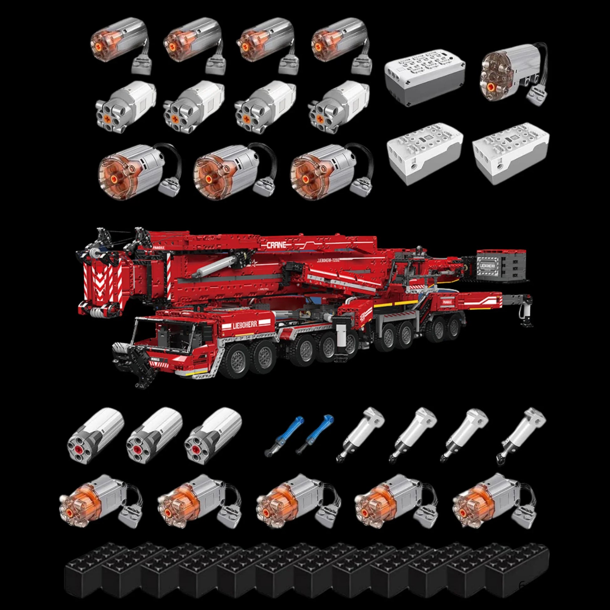 Grua Liebherr LTM11200 (8506 pe&ccedil;as)