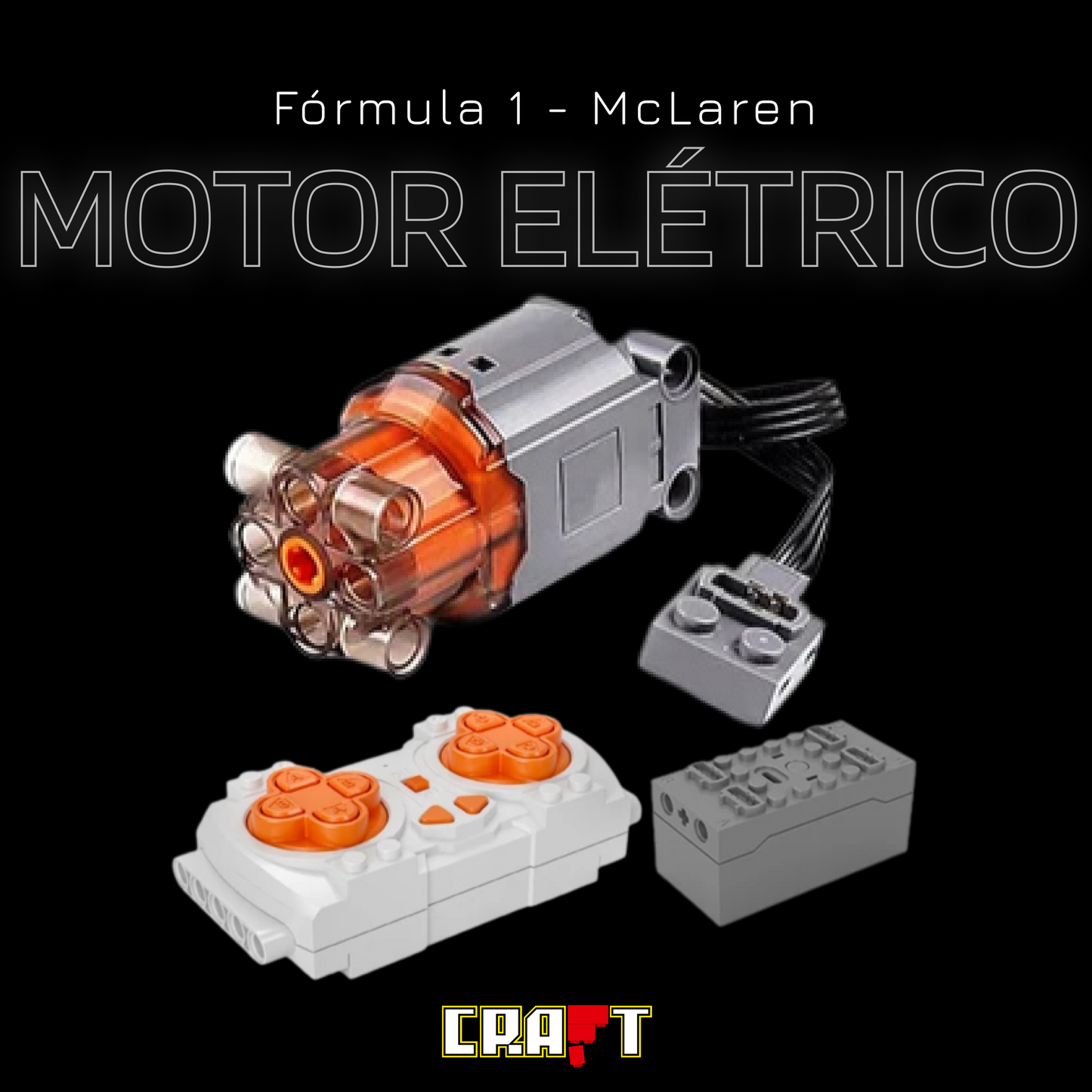 Kit de Motores Elétricos para Fórmula 1 - McLaren Team 2022
