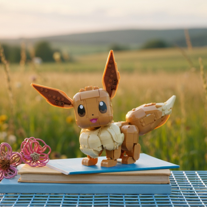 Pok&eacute;mon - Eevee (587 pe&ccedil;as)