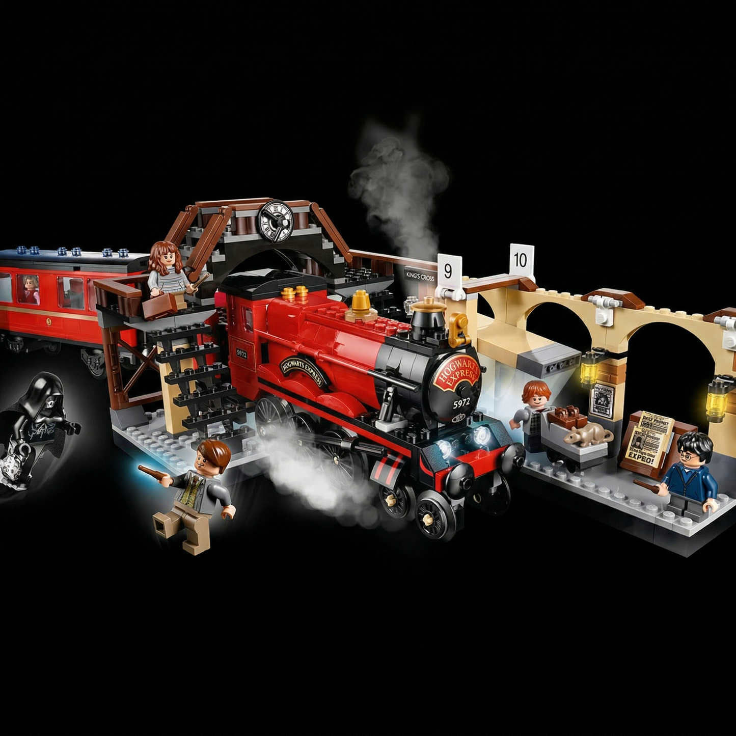 Harry Potter - Expresso de Hogwarts e Plataforma 9&frac34; (801 pe&ccedil;as)