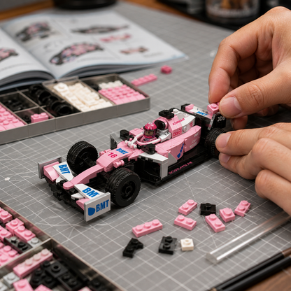 F&oacute;rmula 1 - VJM 10 Rosa (216 pe&ccedil;as)