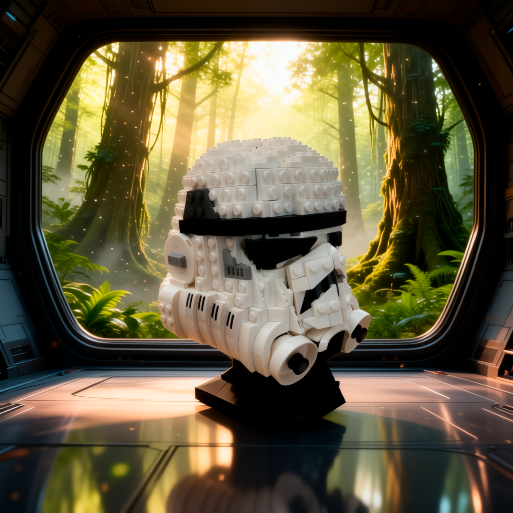 Star Wars - Capacete Stormtrooper (647 pe&ccedil;as)
