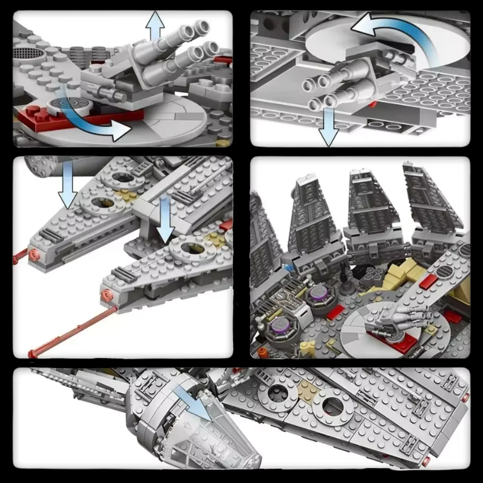 Star Wars - Millennium Falcon (1381 pe&ccedil;as)
