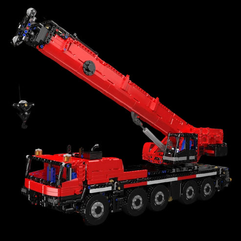 Guindaste M&oacute;vel LTM 1110 Vermelho (3218 pe&ccedil;as)