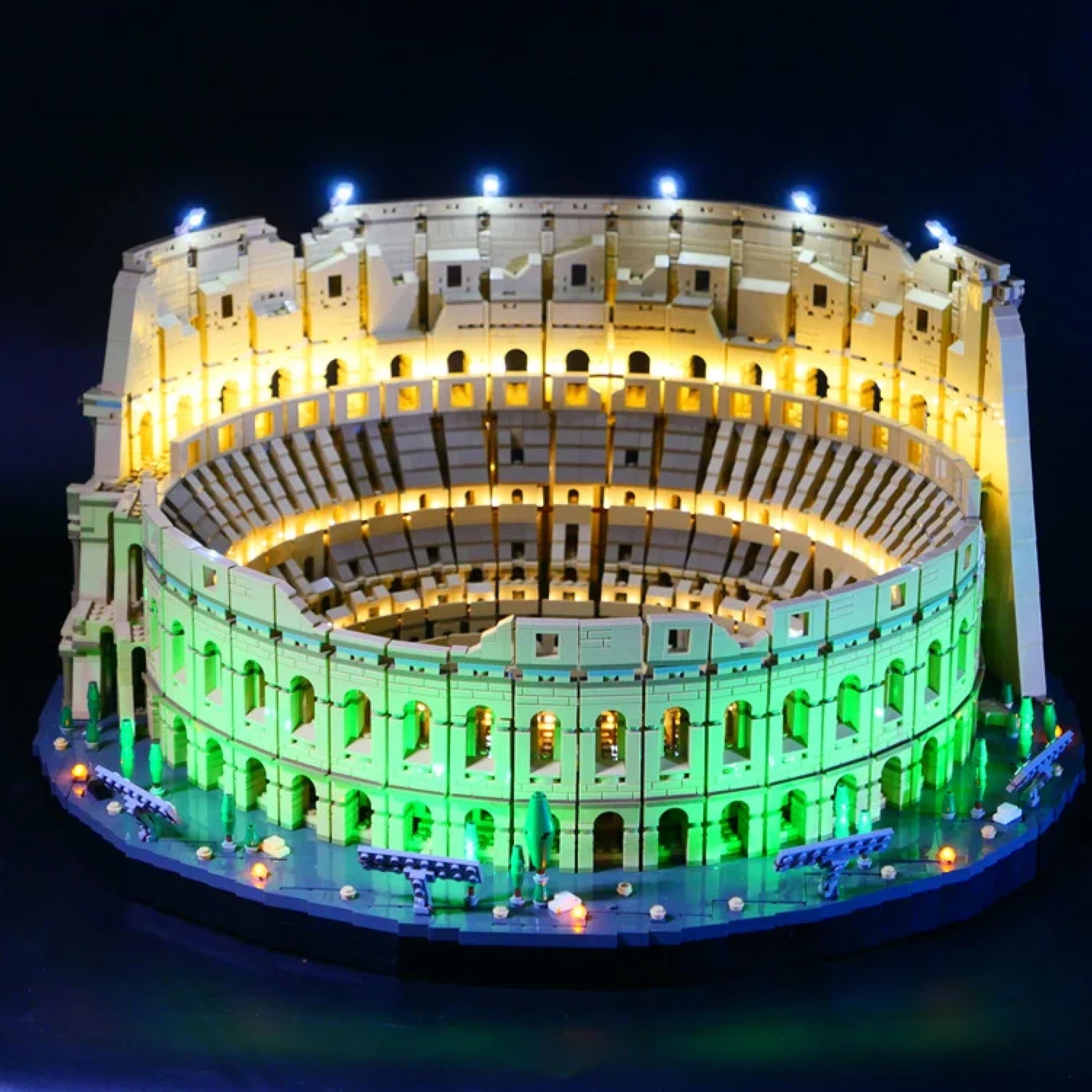 Kit de Ilumina&ccedil;&atilde;o para o Coliseu de Roma (9036 pe&ccedil;as)