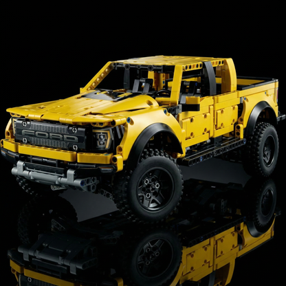 Ford F-150 Raptor Amarelo (1379 pe&ccedil;as)