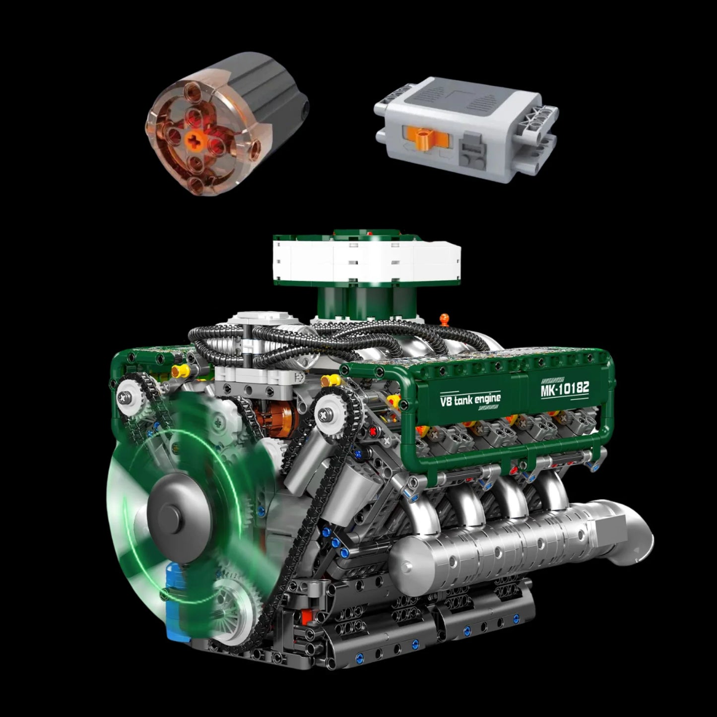 Motor V8 (2250 pe&ccedil;as)