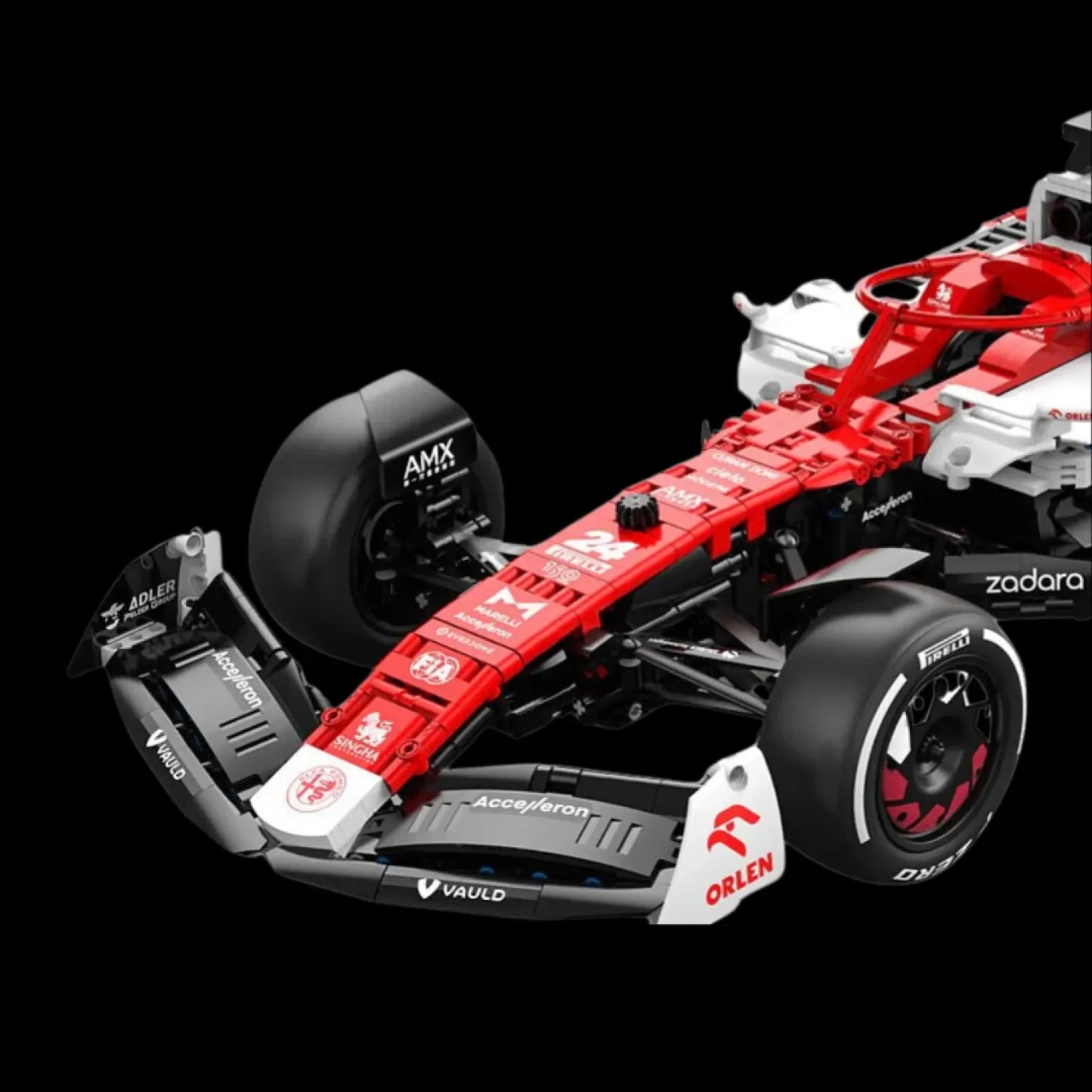F&oacute;rmula 1 - Alfa Romeo (1770 pe&ccedil;as) - Brics Craft