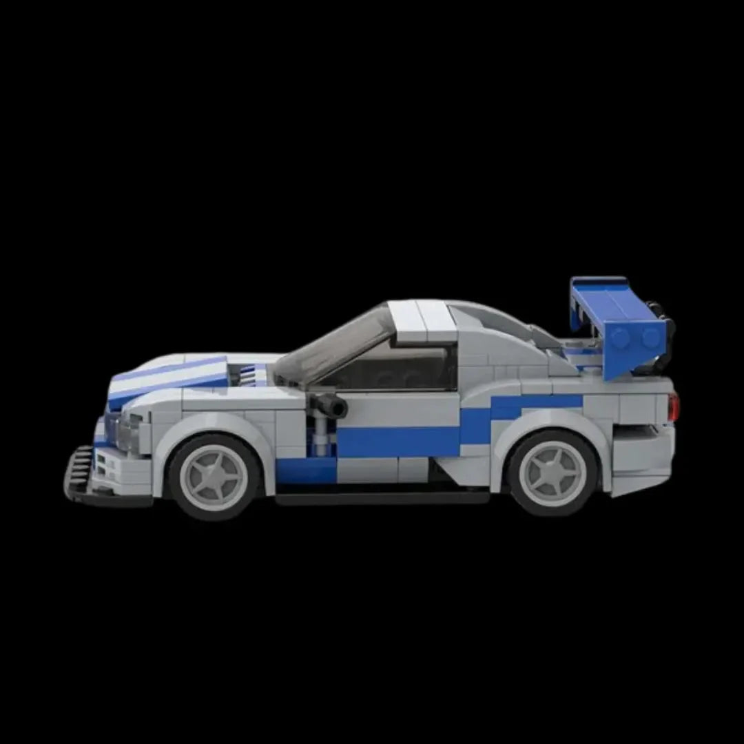 Nissan Skyline R34 (332 p&ccedil;s) - Brics Craft