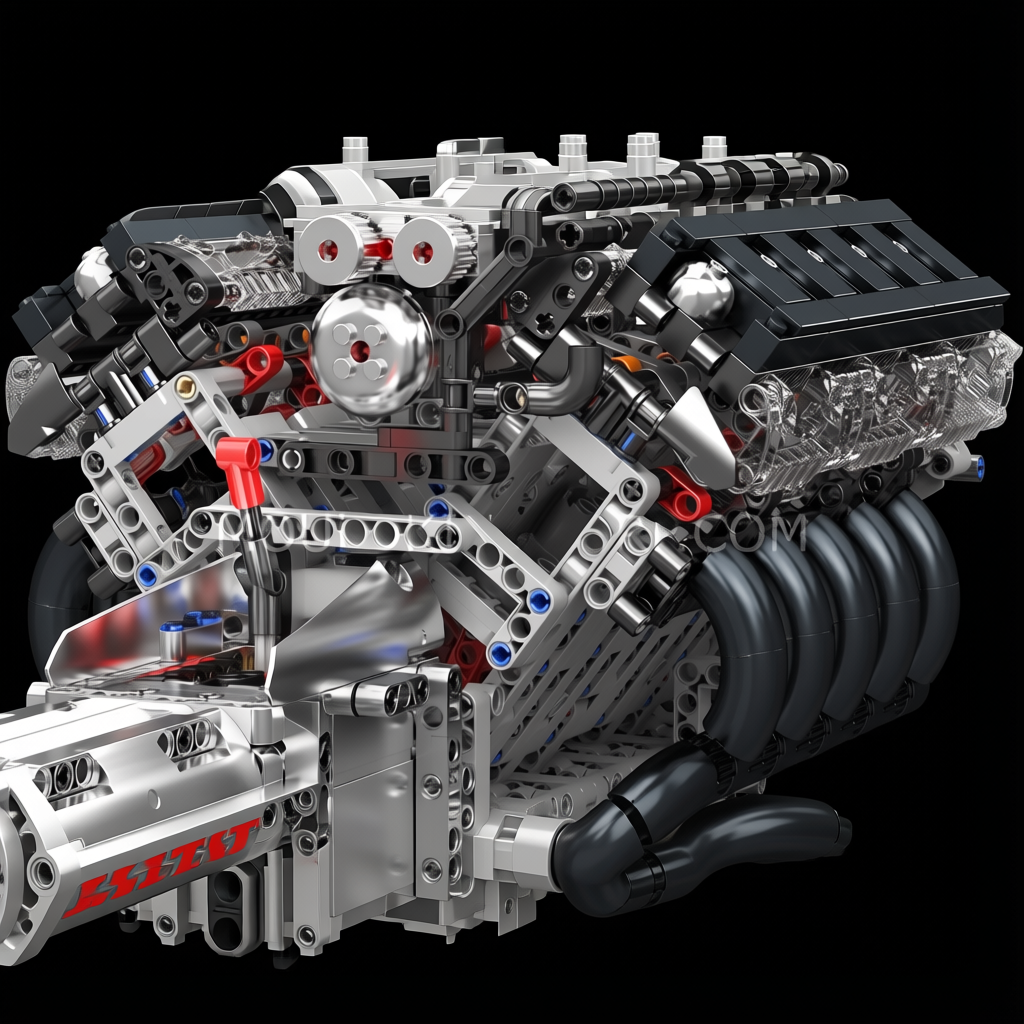 Motor V10 LFA (1834 pe&ccedil;as)
