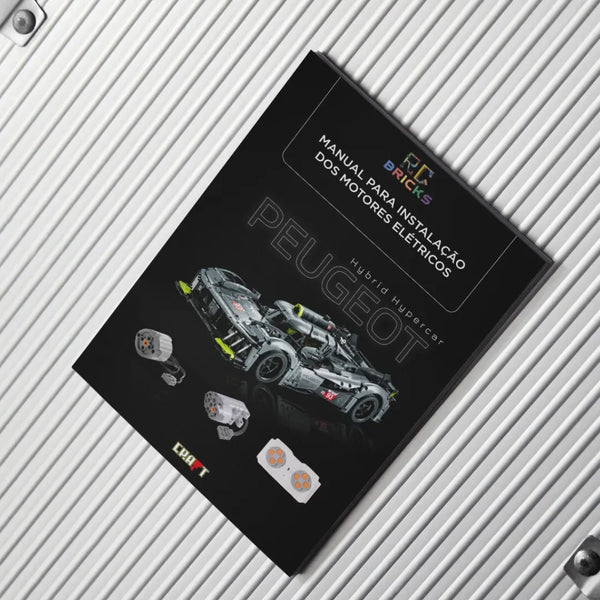 Manual para Turbinar o Peugeot 9x8 LeMan Hybrid Hypercar (1775 p&ccedil;s)