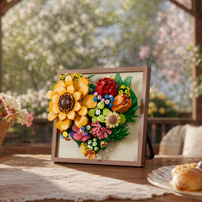 Moldura Floral 3D (781 pe&ccedil;as)