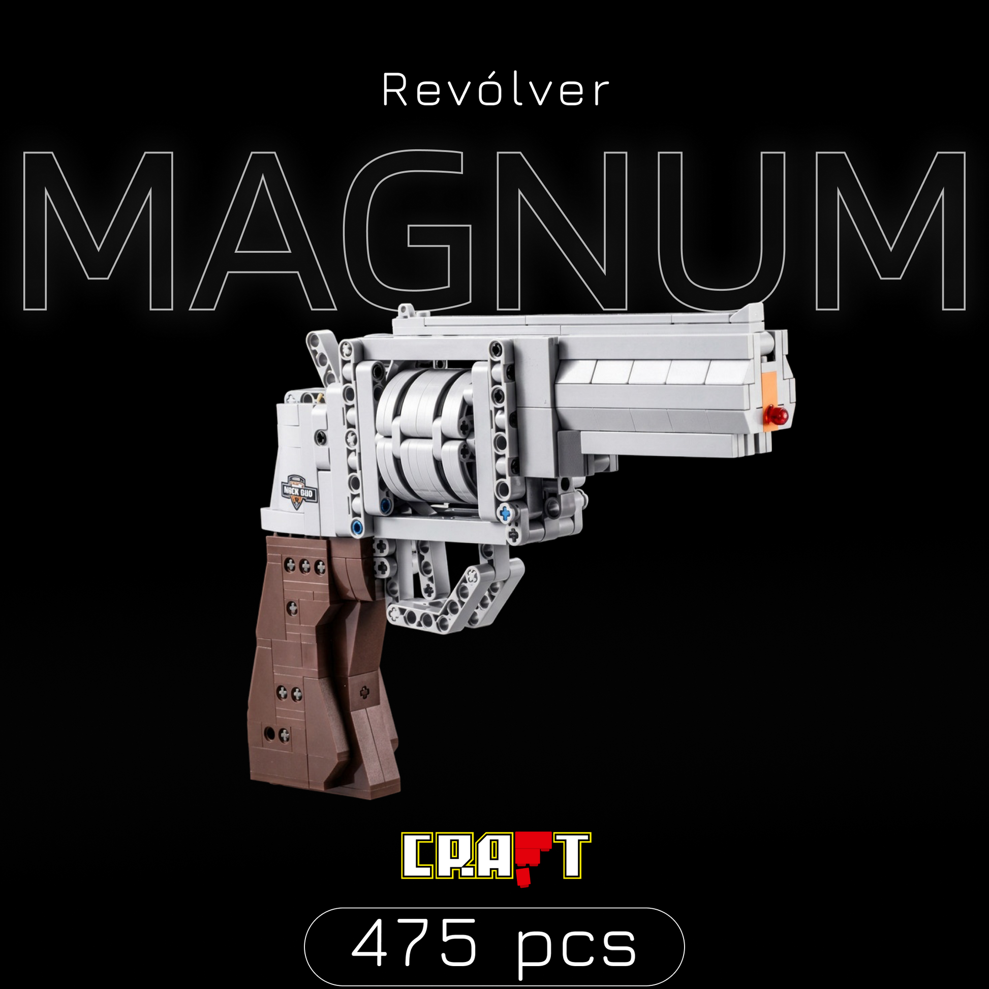 Rev&oacute;lver Magnum (475 pe&ccedil;as)