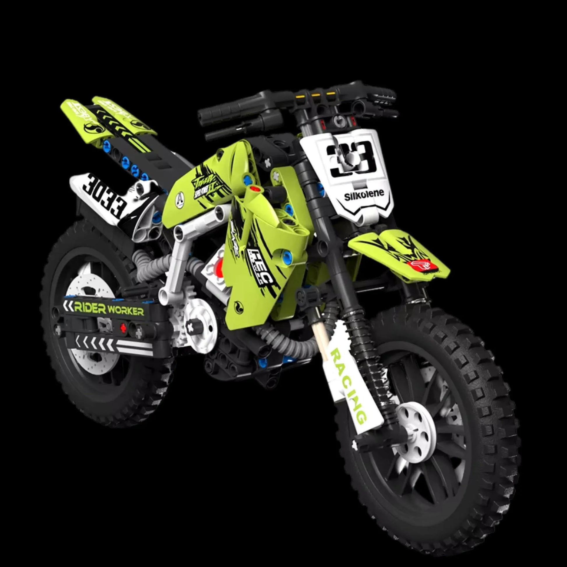 Moto de Motocross (476 pe&ccedil;as) - Brics Craft