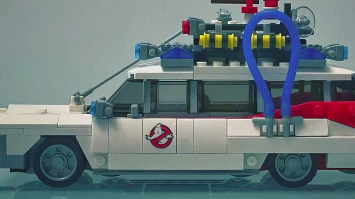 Cadillac ECTO-1 dos Ca&ccedil;a-Fantasmas (508 pe&ccedil;as)
