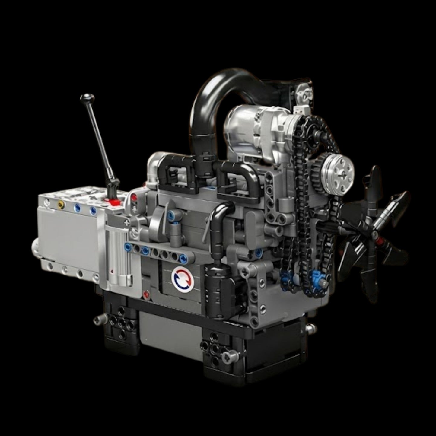 Lenda Rotativa Motorizada (1130 pe&ccedil;as) - Brics Craft