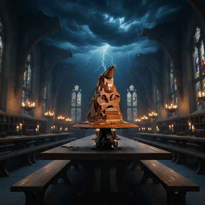 Harry Potter - Chap&eacute;u Seletor (561 pe&ccedil;as)