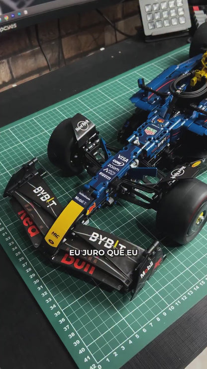Oferta Exclusiva deste An&uacute;ncio | F&oacute;rmula 1 - Red Bull RB20 do Max Verstappen (1639 pe&ccedil;as)