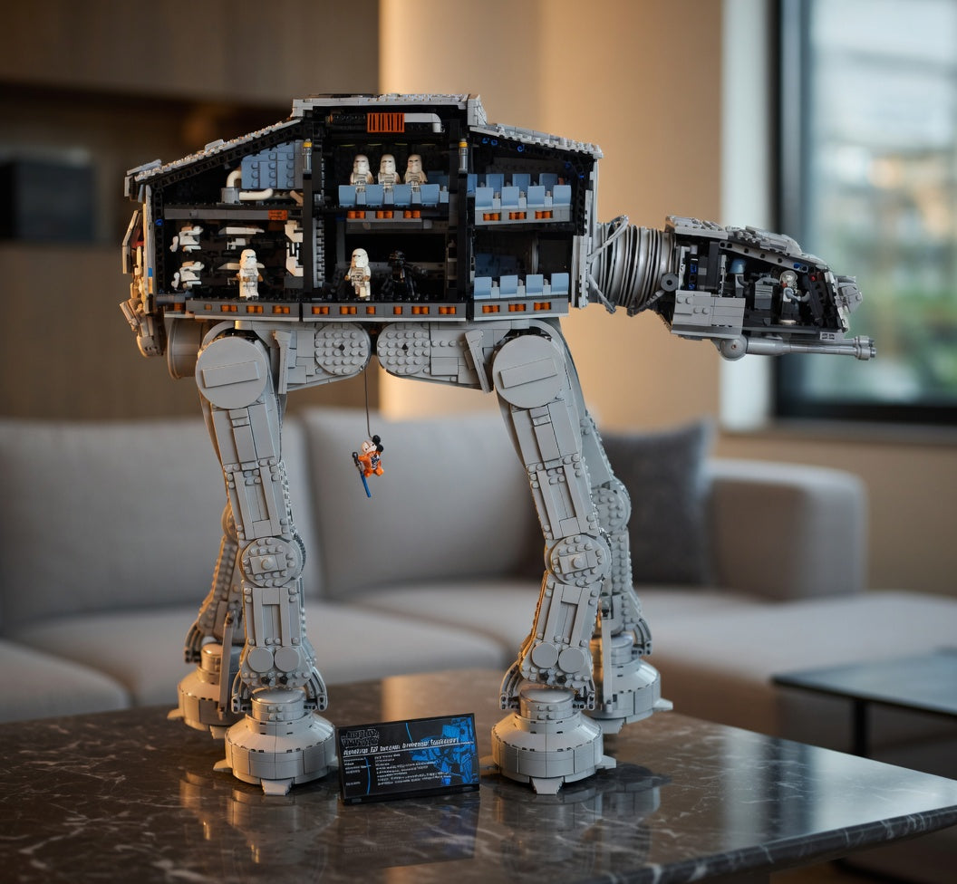 AT-AT render dimens&otilde;es 2 - Brics Craft