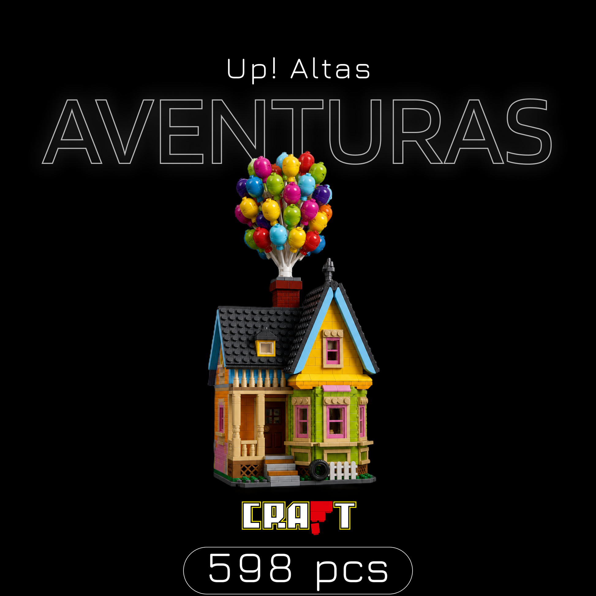 Casa de Up Altas Aventuras (598 pe&ccedil;as) - m&iacute;dia 01