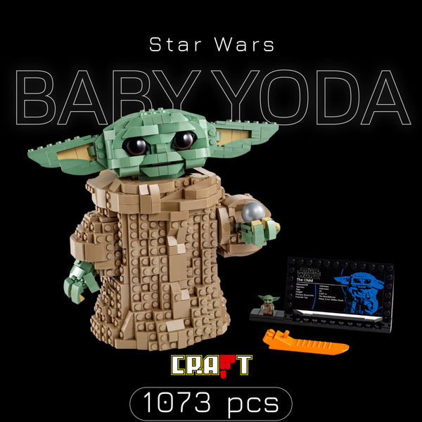 Star Wars - Baby Yoda (1073 pe&ccedil;as)
