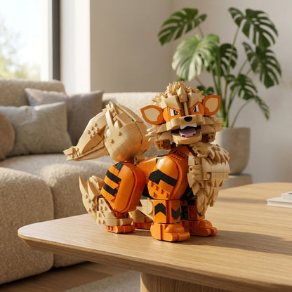 Pok&eacute;mon - Arcanine (1190 pe&ccedil;as) - m&iacute;dia narrativa 2
