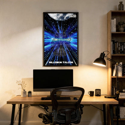 Quadro de Acr&iacute;lico para Millennium Falcon (1381 pe&ccedil;as)