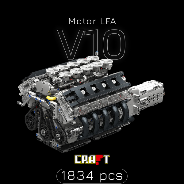 Motor V10 LFA (1834 pe&ccedil;as)