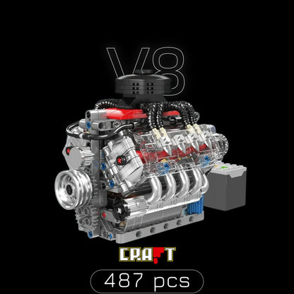 Motor V8 Chevy LSX454 (487 pe&ccedil;as)