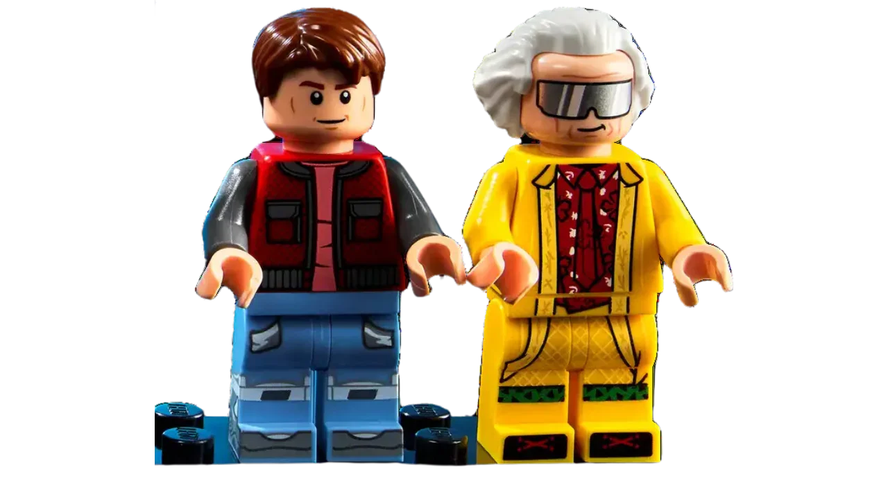 DMC DeLorean De Volta para o Futuro (1872 pe&ccedil;as) - Brics Craft
