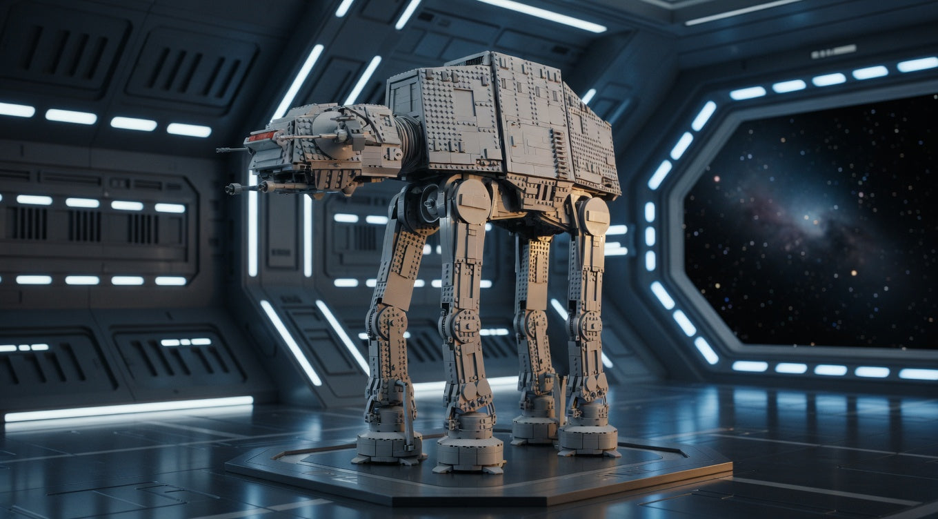 AT-AT render story - Brics Craft