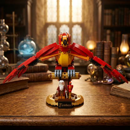 Harry Potter - Fawkes: A F&eacute;nix de Dumbledore (597 pe&ccedil;as)
