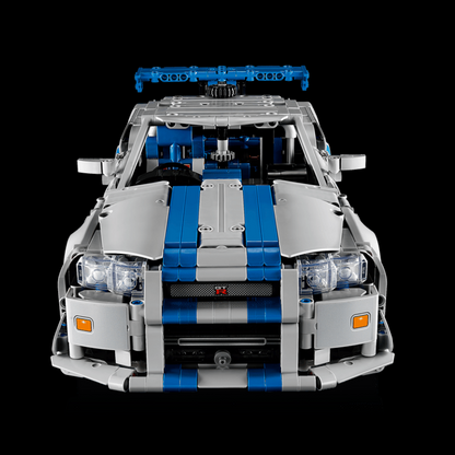 Nissan Skyline GT-R R34 - Velozes e Furiosos (1410 pe&ccedil;as)