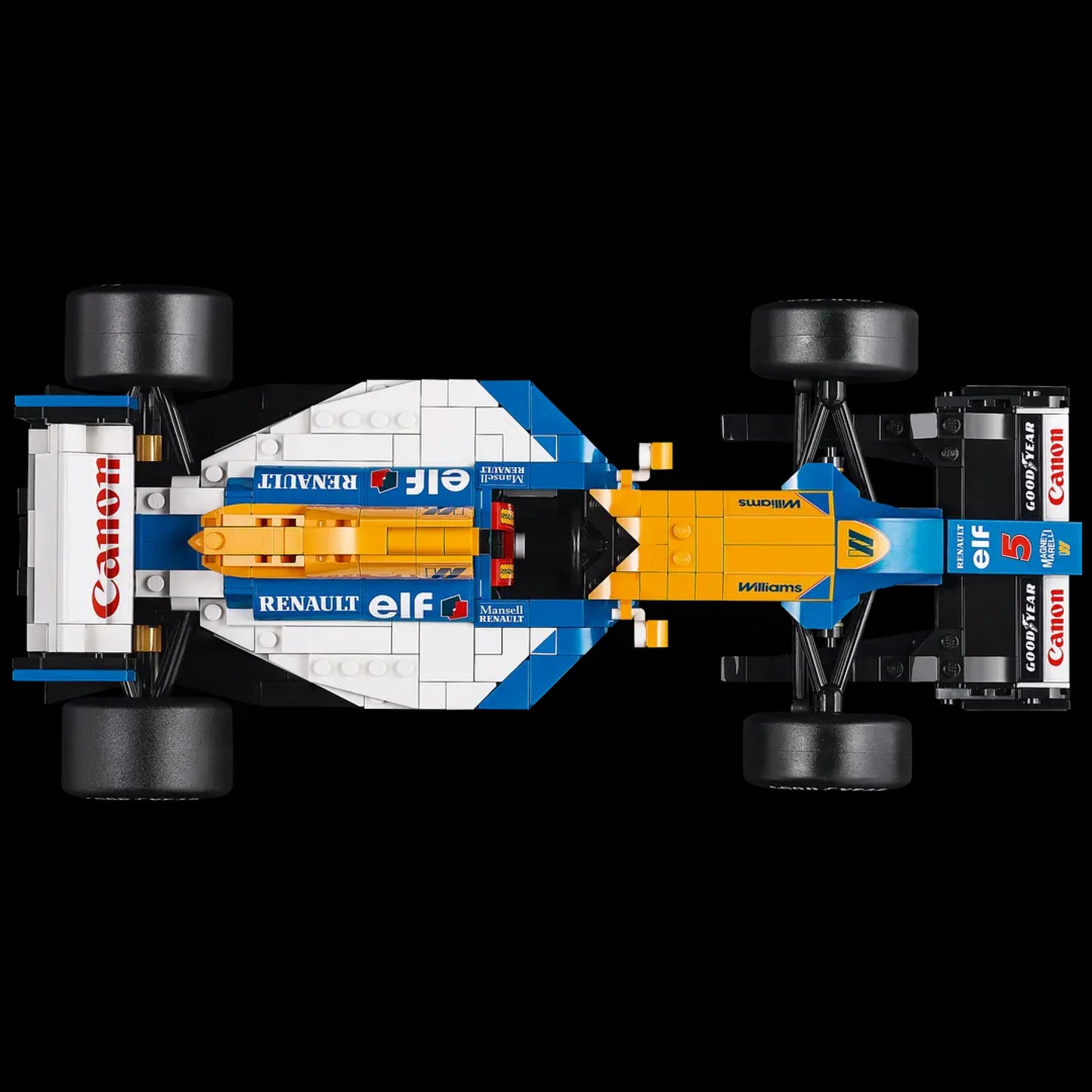Nigel Mansell - Williams Racing FW14B (799 pe&ccedil;as)