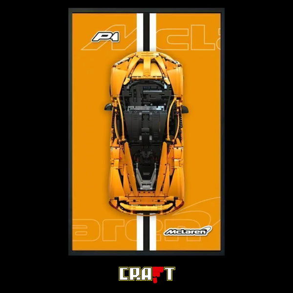 Quadro de Acr&iacute;lico para a McLaren P1