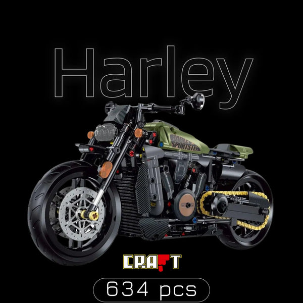Harley Davidson Sportster (634 peças)