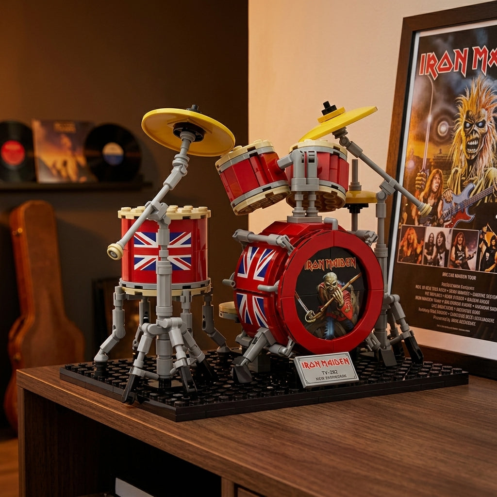 Bateria Iron Maiden (450 pe&ccedil;as) - Ambiente Cen&aacute;rio 8