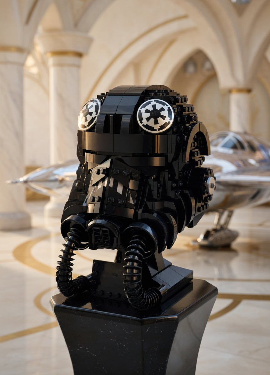 Star Wars - Capacete de Piloto de Ca&ccedil;a TIE (724 pe&ccedil;as)