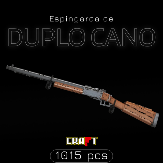 Espingarda de Duplo Cano (1015 pe&ccedil;as)
