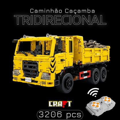 Caminh&atilde;o Ca&ccedil;amba Tridirecional (3206 pe&ccedil;as)