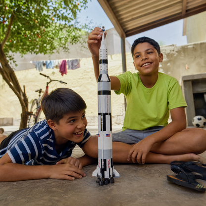 Oferta Exclusiva deste An&uacute;ncio | NASA Apollo Saturn V (602 pe&ccedil;as)