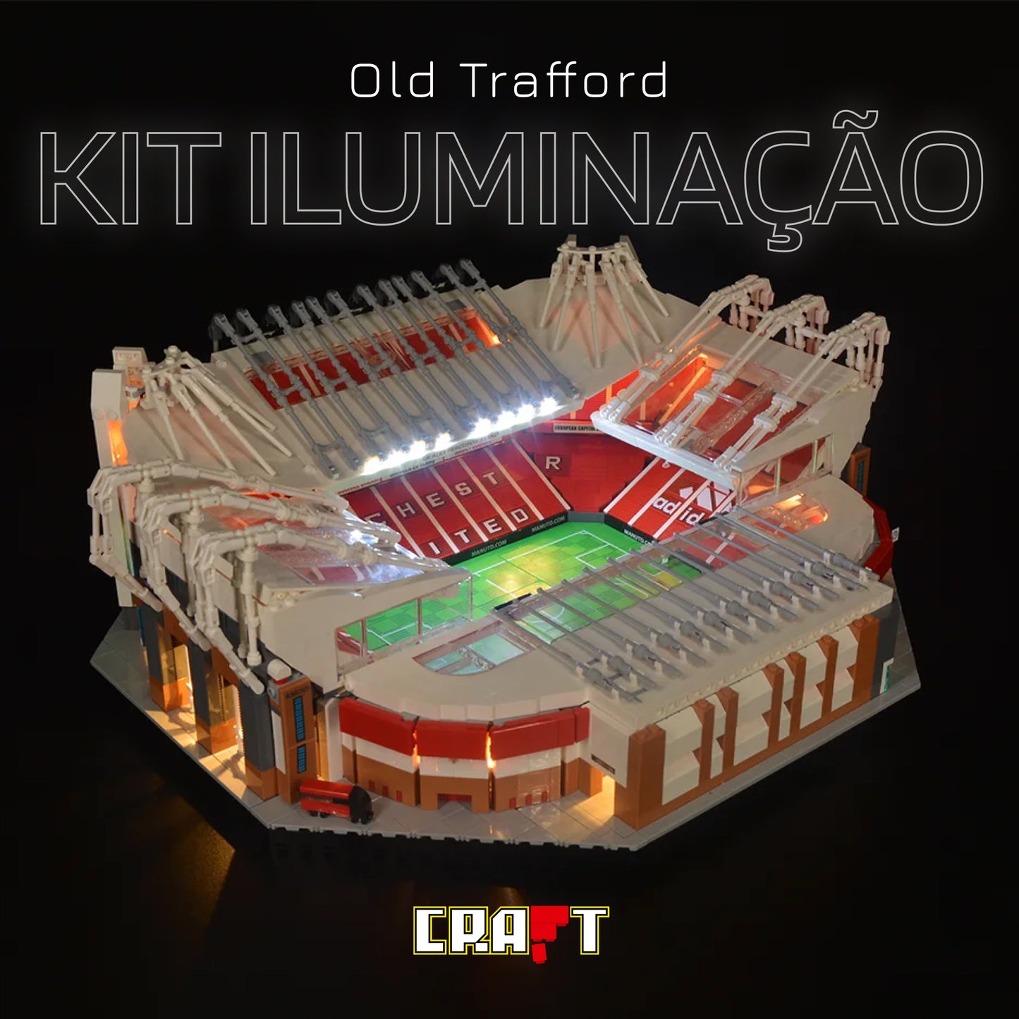 Ilumina&ccedil;&atilde;o para Est&aacute;dio do Manchester United