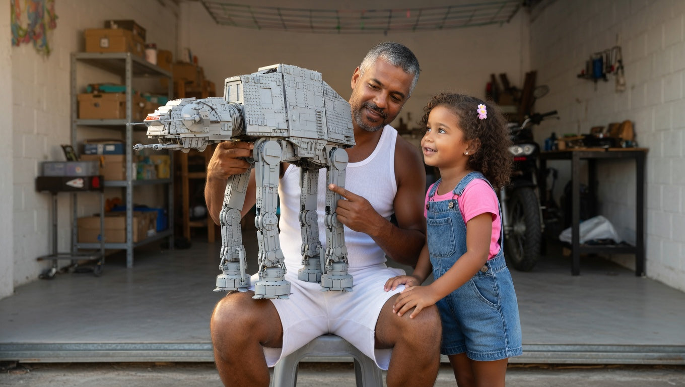 AT-AT render experi&ecirc;ncia 2 - Brics Craft