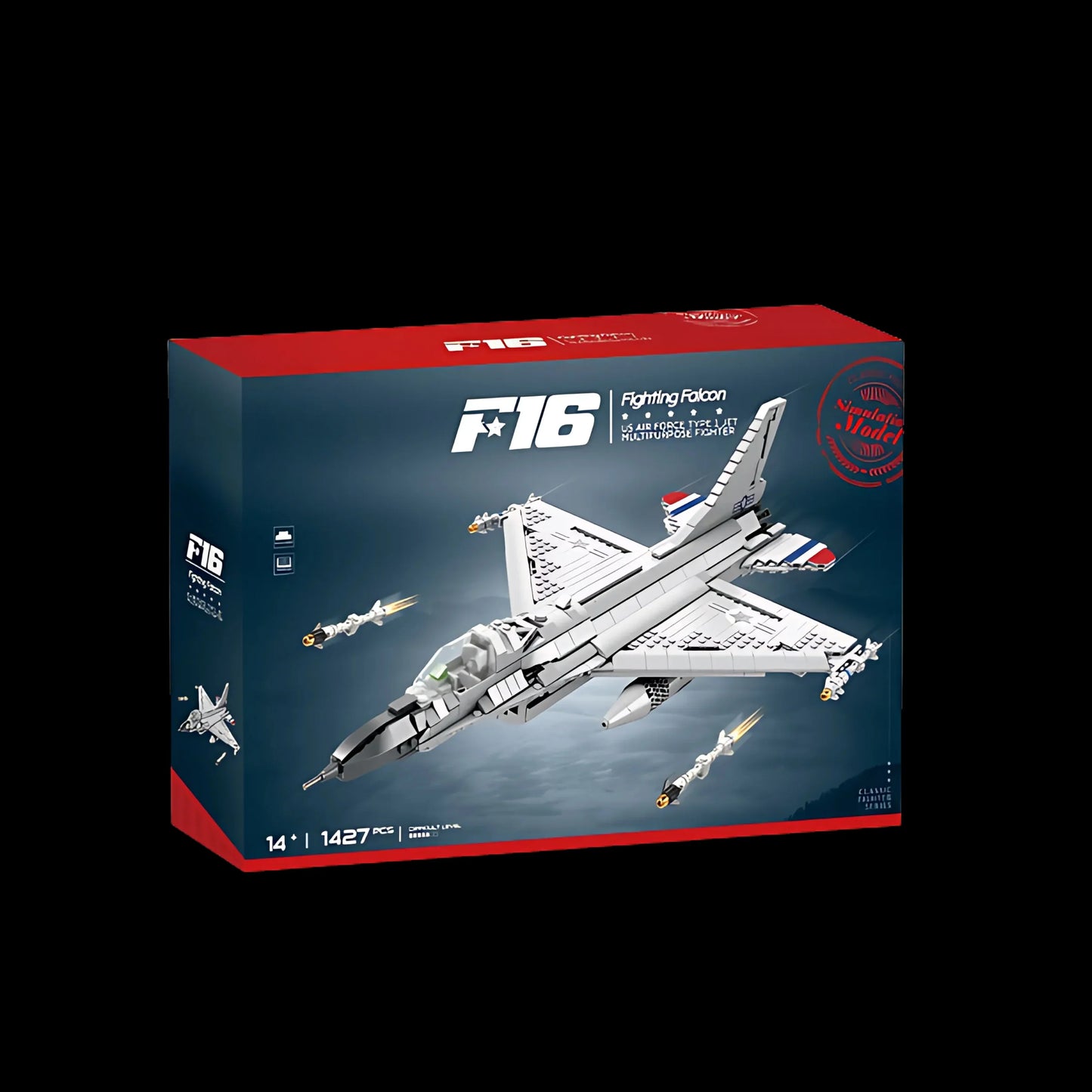 Ca&ccedil;a F-16 (1427 pe&ccedil;as)