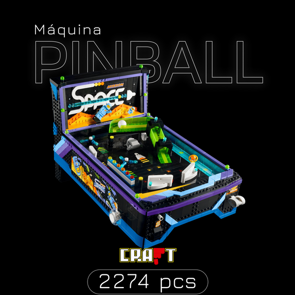 Oferta Exclusiva deste An&uacute;ncio I M&aacute;quina de Pinball (2274 pe&ccedil;as)