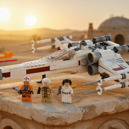Star Wars - Ca&ccedil;a-Estelar X-Wing (474 pe&ccedil;as)