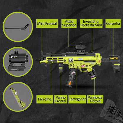 Submetralhadora MP5 (1698 pe&ccedil;as)