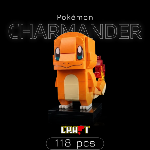 Pok&eacute;mon - Charmander (118 pe&ccedil;as)