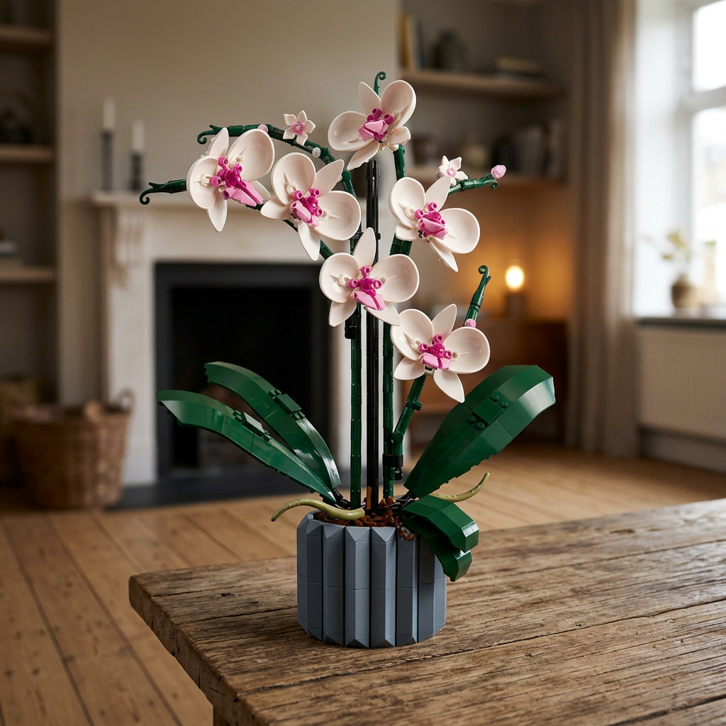Buqu&ecirc; de Orqu&iacute;deas em Vaso (608 pe&ccedil;as)